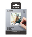 Papel fotografico canon xs - 20l 20 hojas + tinta de color
