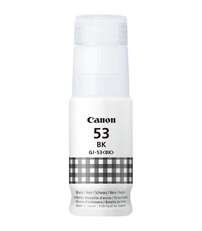Botella tinta canon gi - 53bk negra