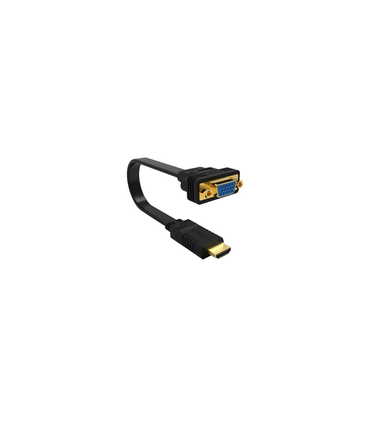 Cable adaptador ewent hdmi a vga 20cm - macho -  hembra