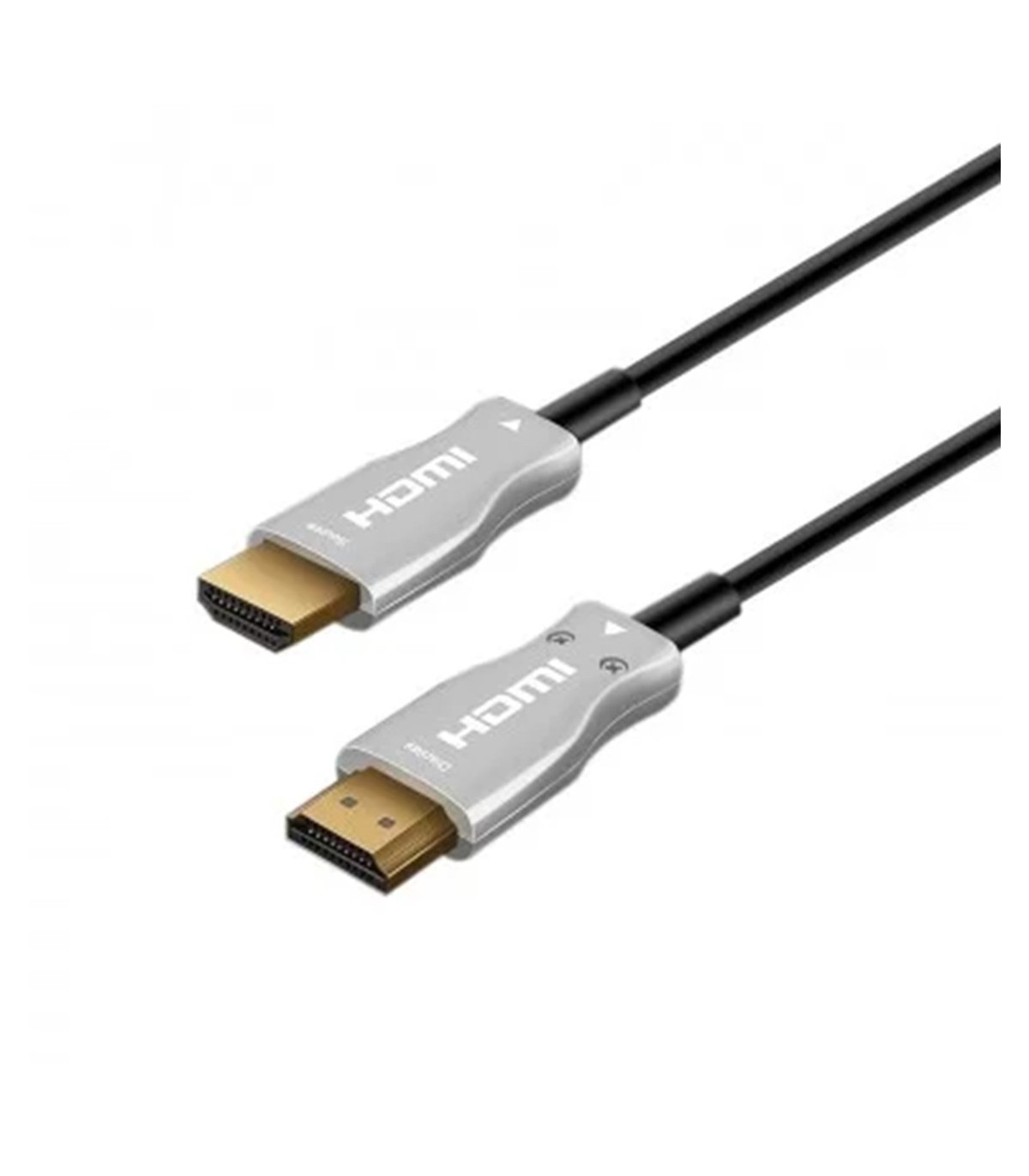 Cable hdmi ewent 4k uhd fibra optica hibrido 10m -  macho -  macho