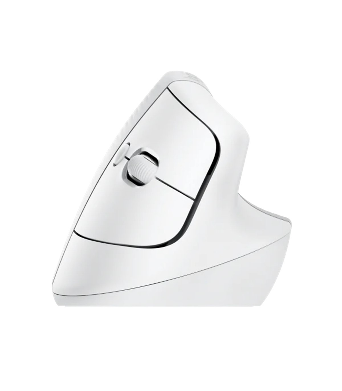 Mouse raton vertical logitech lift 6 botones 4000 dpi wireless inalambrico blanco crudo