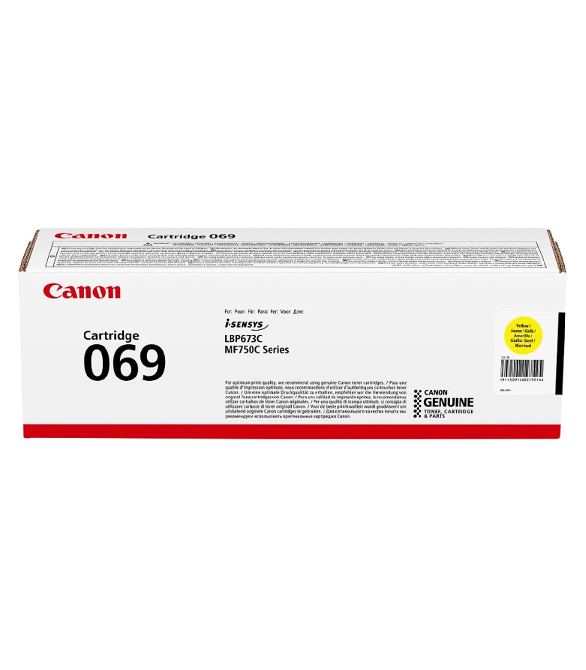 Toner canon 069 amarillo 5091c002