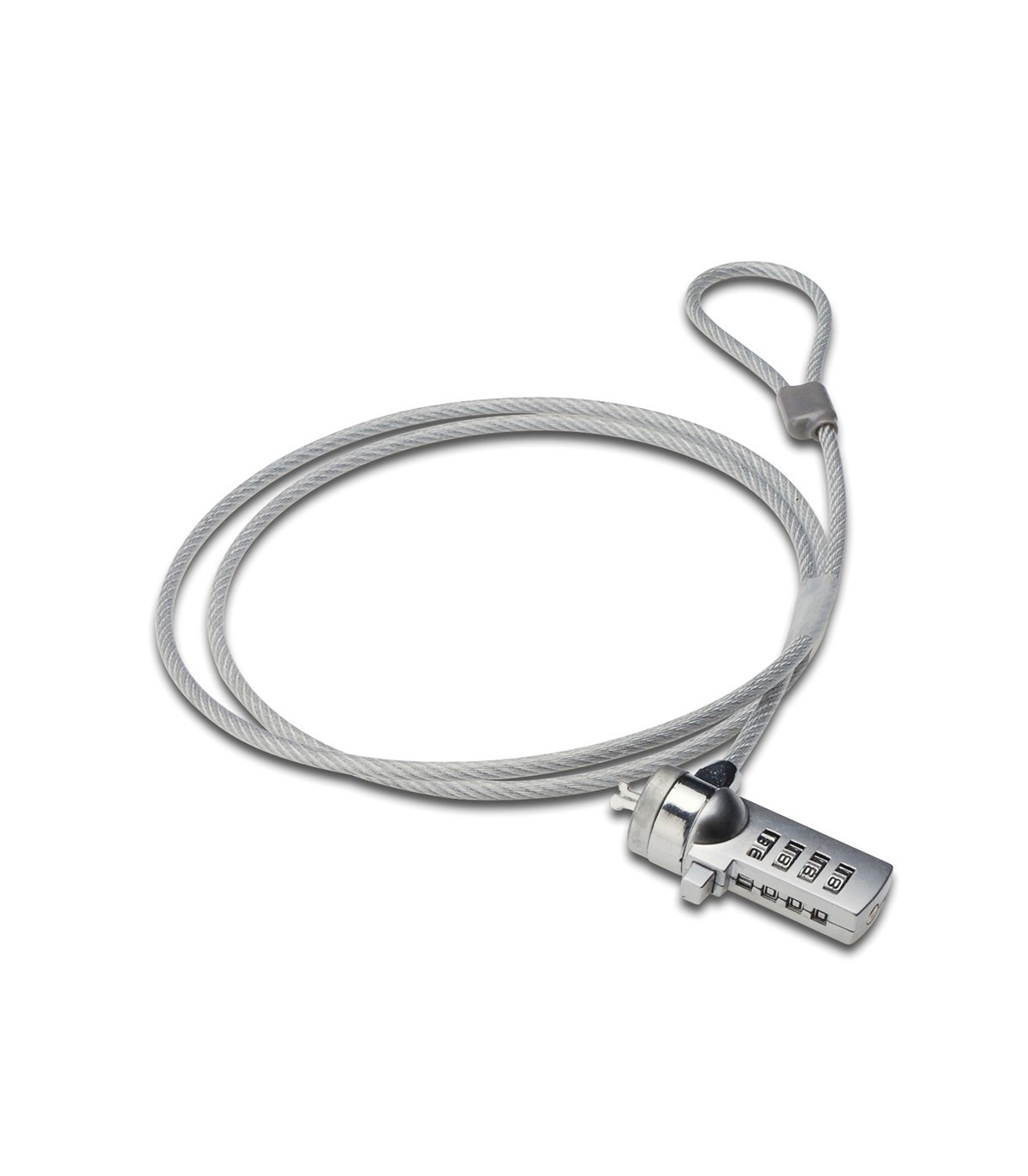 Cable de seguridad ewent para portatil -  kesington combinacion de numeros 4 digitos -  1.5m