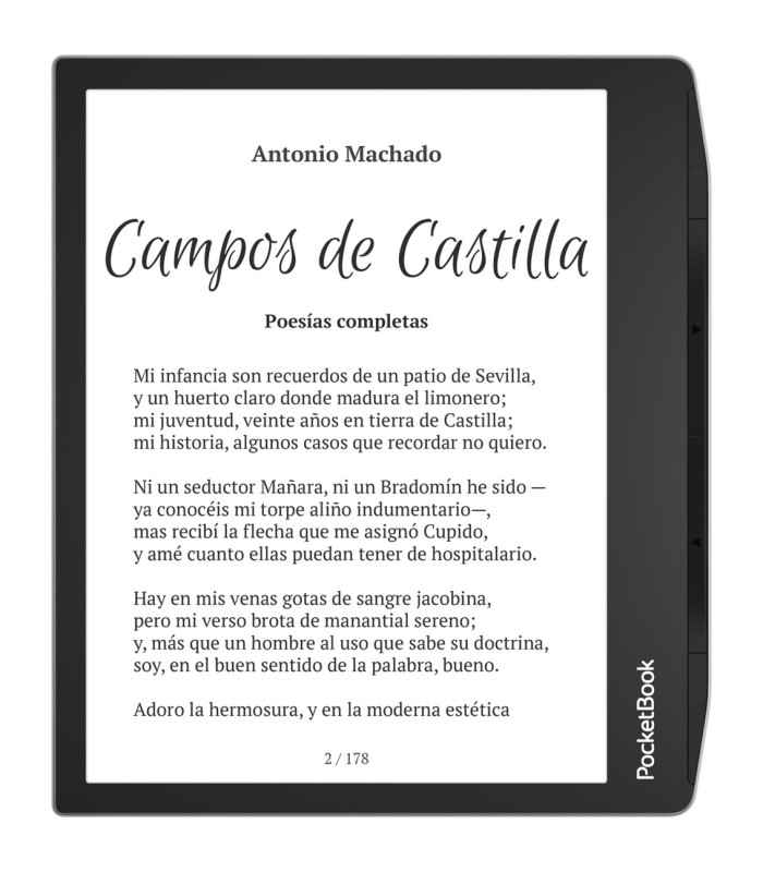 Ebook pocketbook era 7 pulgadas 16gb plata stardust