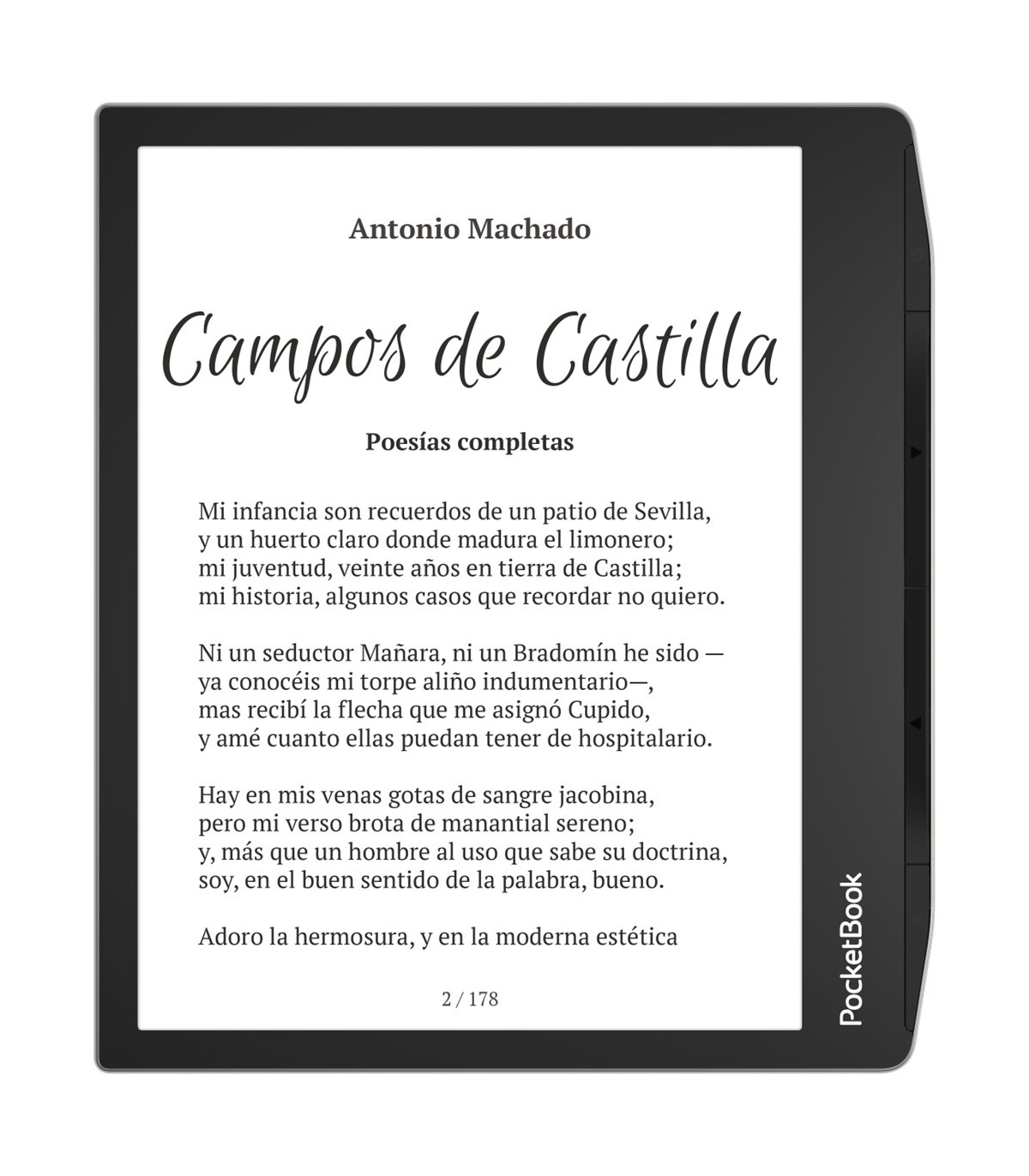 Ebook pocketbook era 7 pulgadas 16gb plata stardust