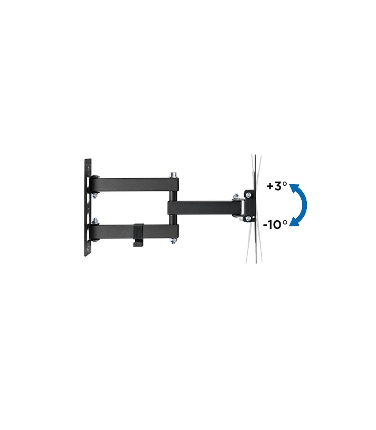Soporte de pared ewent ew1522 para tv hasta 43 pulgadas carga maxima 30kg