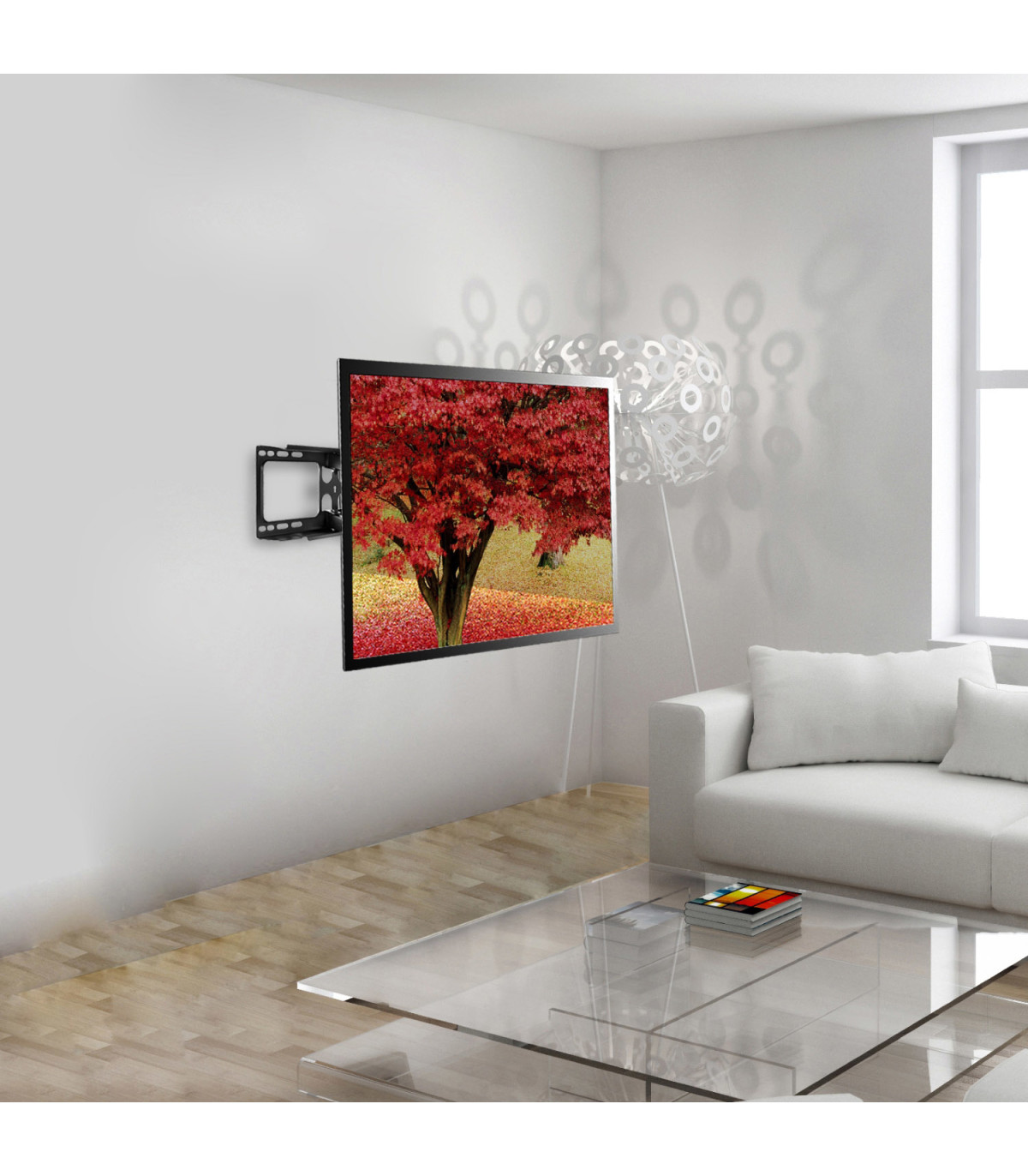 Soporte de pared multidireccional ewent ew1526 para tv 37 pulgadas - 70 pulgadas