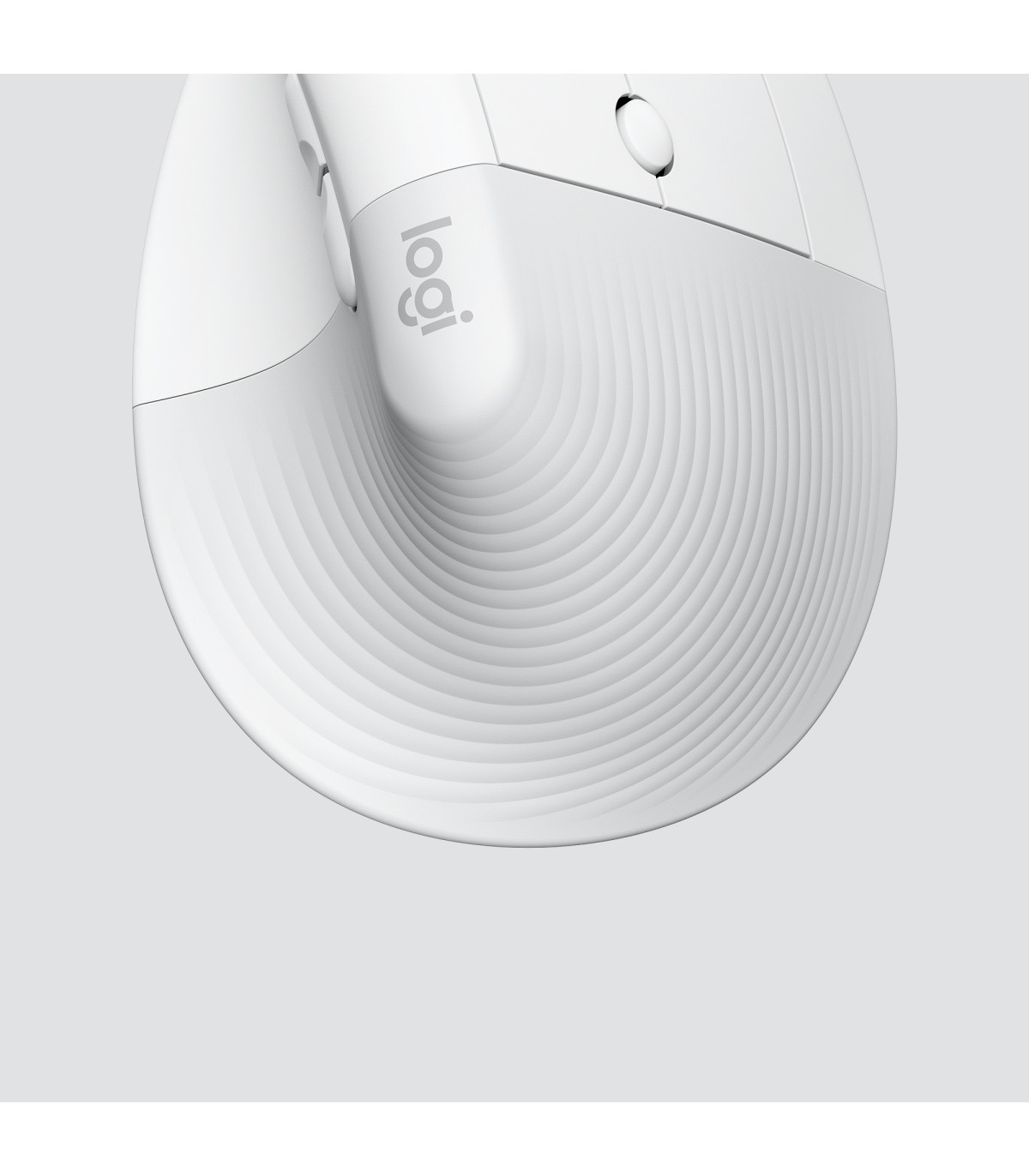 Mouse raton vertical logitech lift for business 6 botones 4000 dpi wireless inalambrico blanco hueso