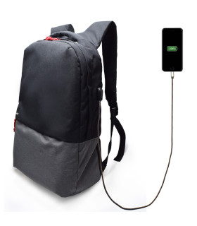 Mochila ewent urban notebook backpack 17.3 pulgadas con puerto de carga usb