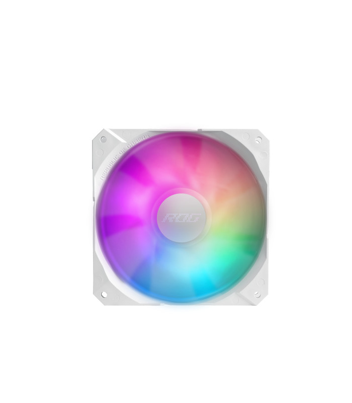 Kit refrigeracion liquida asus rog strix lc ii 240 argb white edition all in one 2 ventiladores 120mm gaming