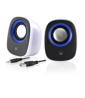 Altavoz ewent ew3513 5w rms usb jack 3.5mm
