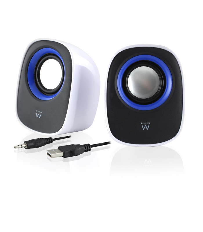 Altavoz ewent ew3513 5w rms usb jack 3.5mm