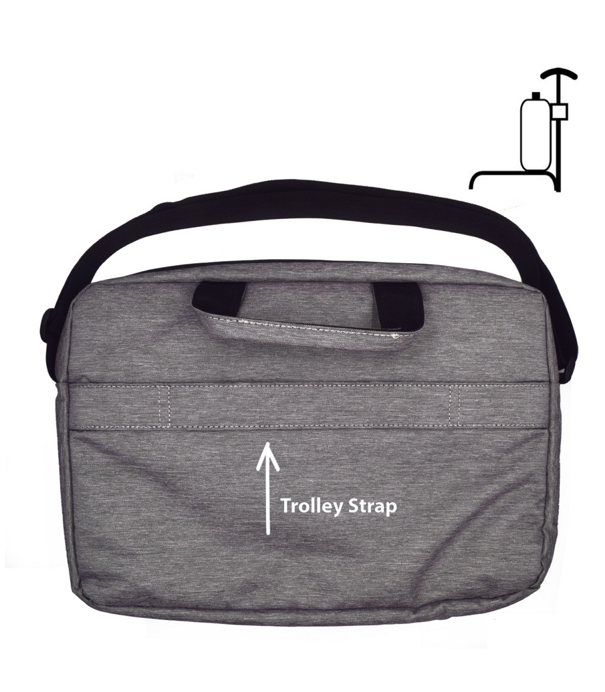 Maletin ewent ew2517 para portatil 15.6 pulgadas gris