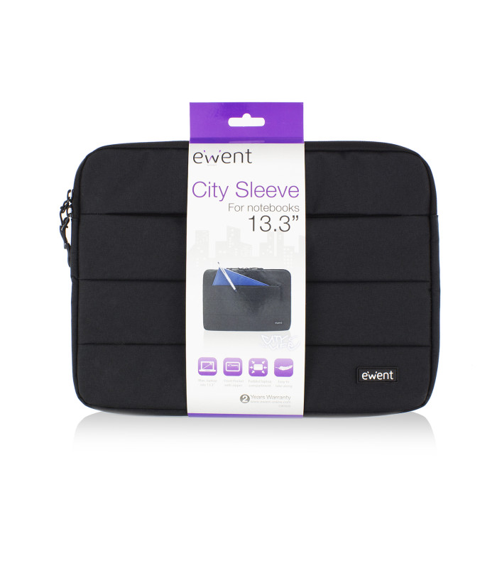 Maletin ewent ew2520 para portatil 13.3 pulgadas negro