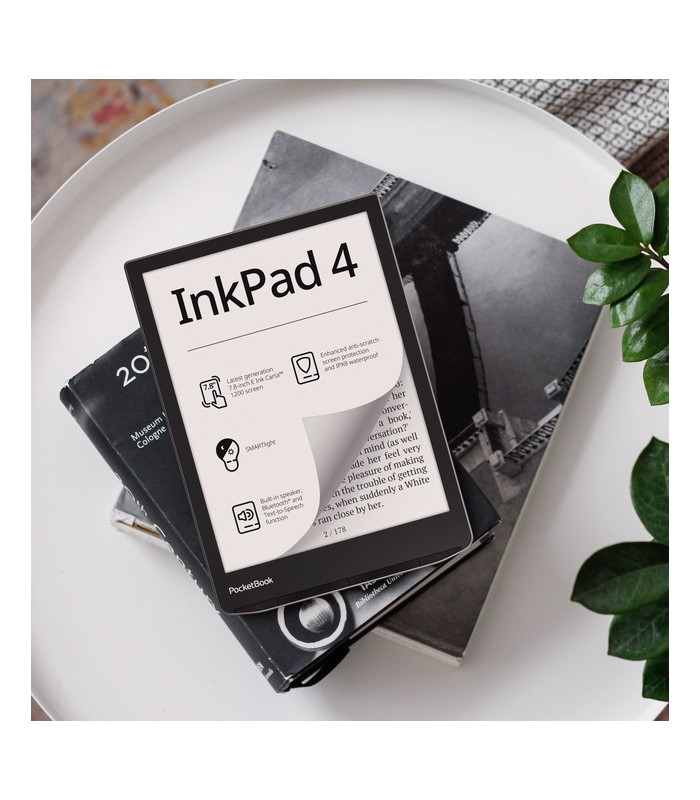 Ebook pocketbook inkpad 4 7.8 pulgadas 32gb stardust silver