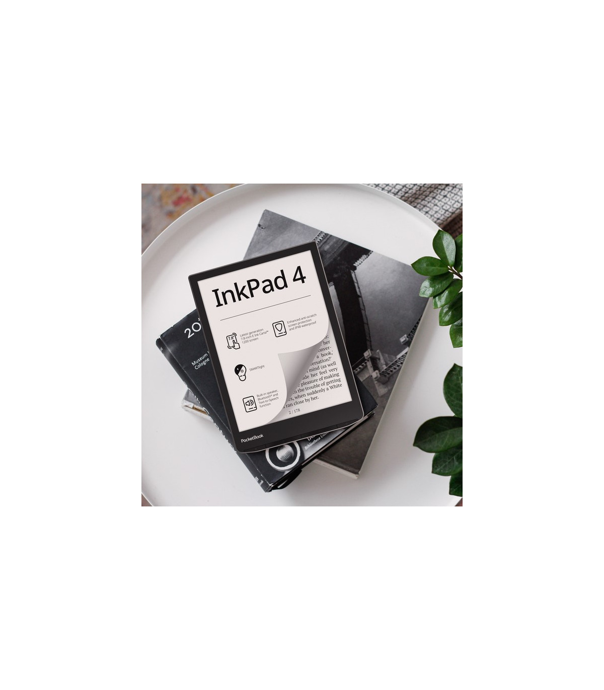 Ebook pocketbook inkpad 4 7.8 pulgadas 32gb stardust silver