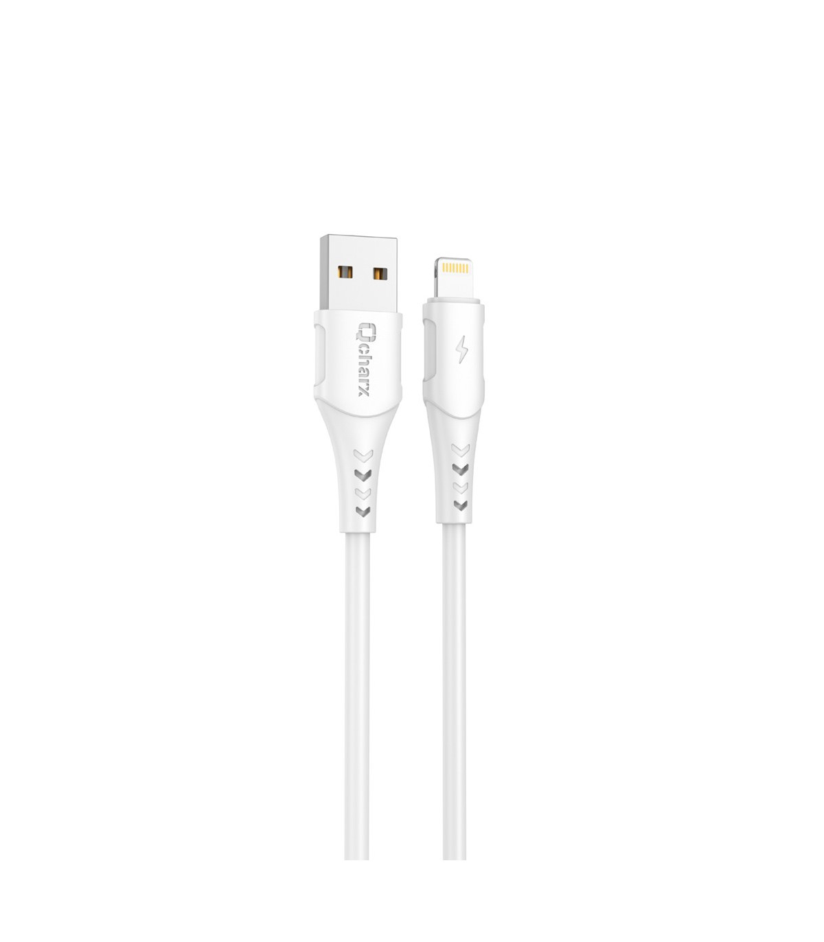 Cable qcharx lisbon usb a tipo c 3a - 1 m - pvc blanco