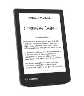Libro electronico ebook pocketbook verse 6 pulgadas 8gb gris niebla - mist grey