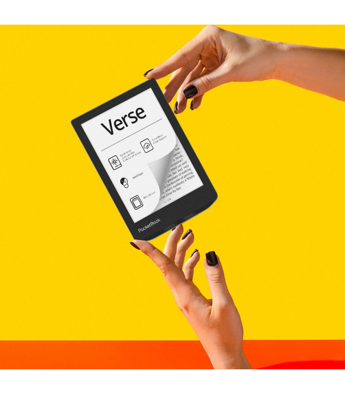 Libro electronico ebook pocketbook verse 6 pulgadas 8gb gris niebla - mist grey