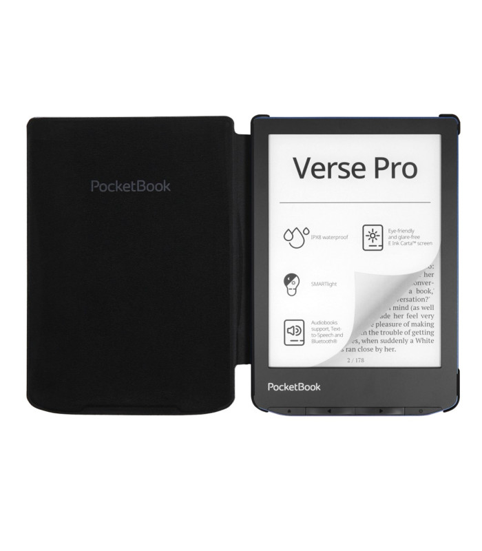 Pocketbook funda shell series verse + verse pro - negro
