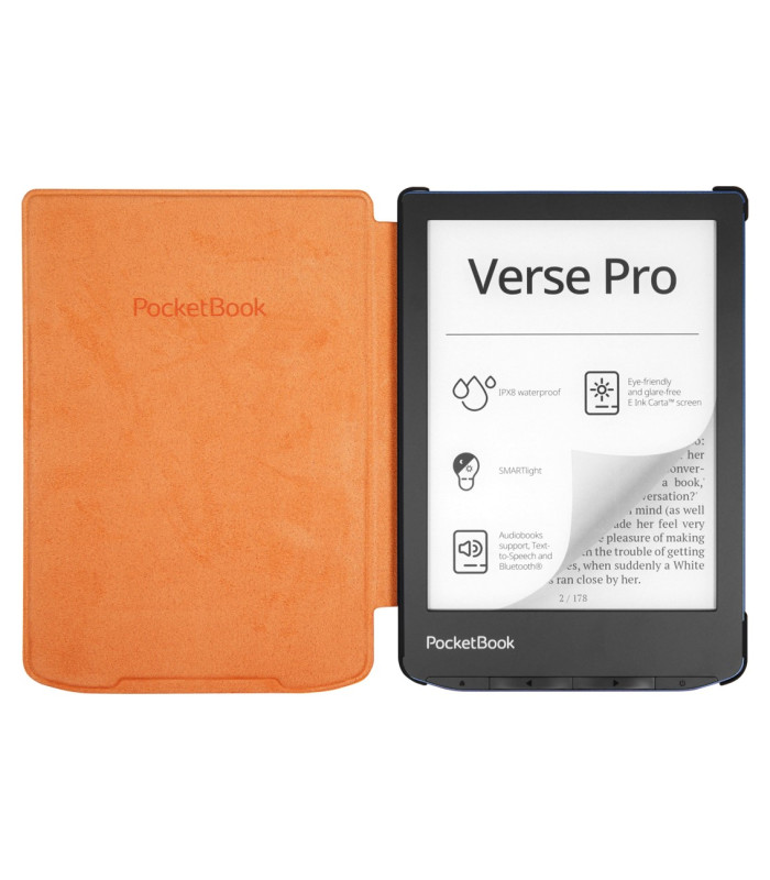 Pocketbook funda shell series verse - verse pro - naranja