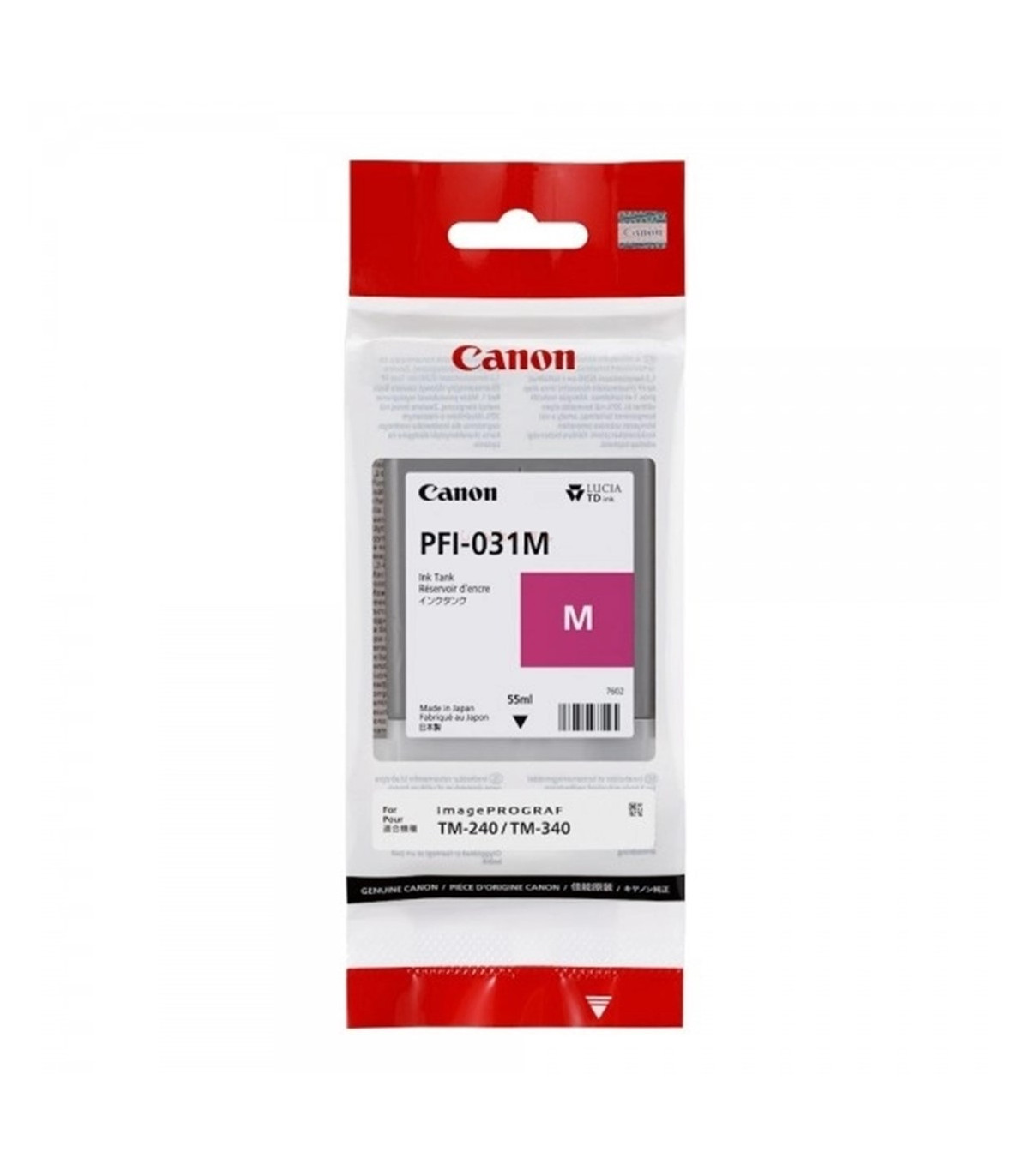 Cartucho canon pfi - 031 magenta