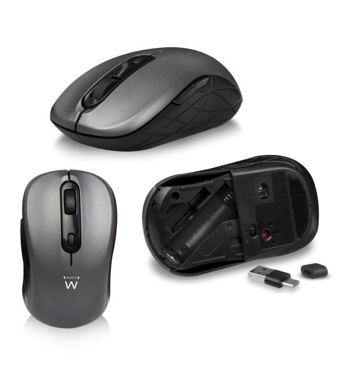 Kit teclado + mouse raton ewent ew3272 wireless inalambrico