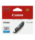 Cartucho tinta canon cli - 531c cian