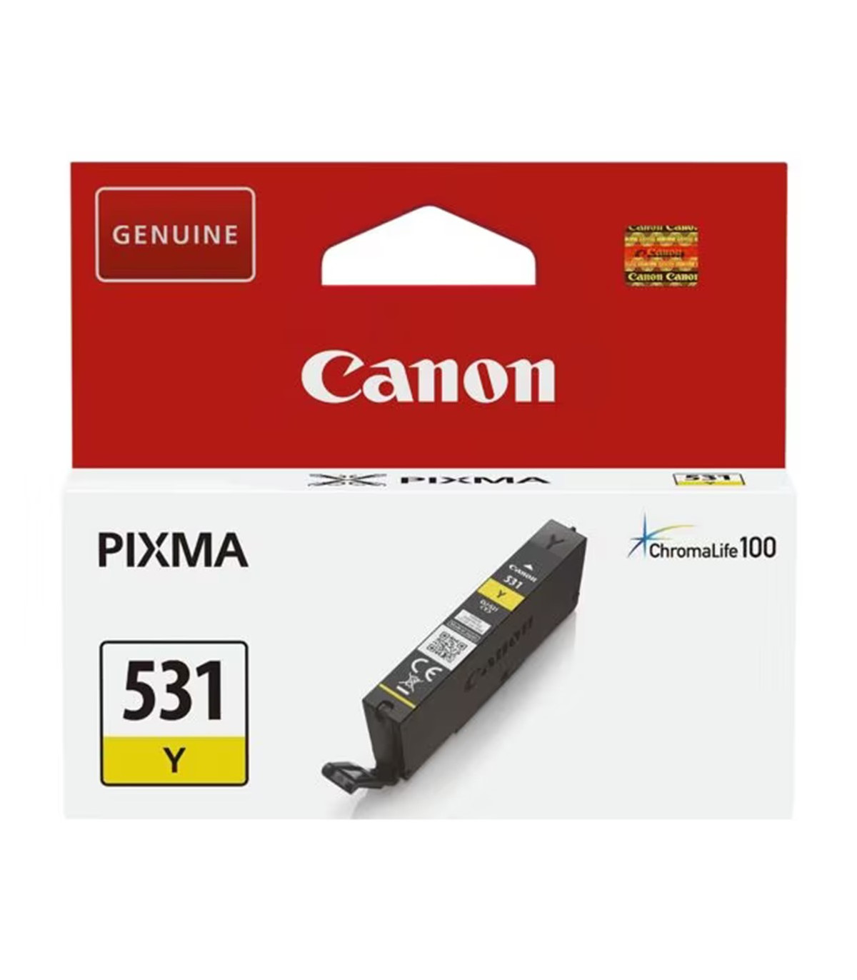 Cartucho tinta canon cli - 531y amarillo