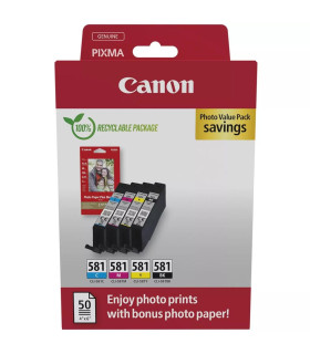 Multipack canon cli 581 bk - c - m - y
