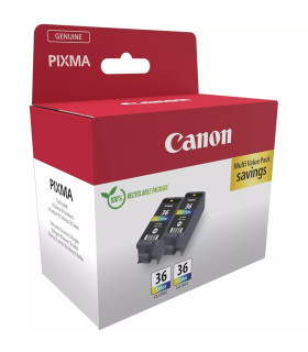 Multipack canon cli - 36 c - m - y 2 unidades
