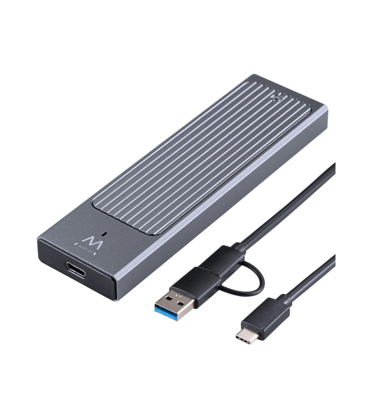 Caja disco duro ewent ew7022 m.2 usb tipo c gris