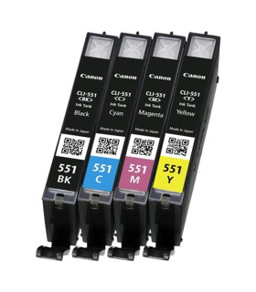 Multipack canon cli - 551 c - m - y - bk