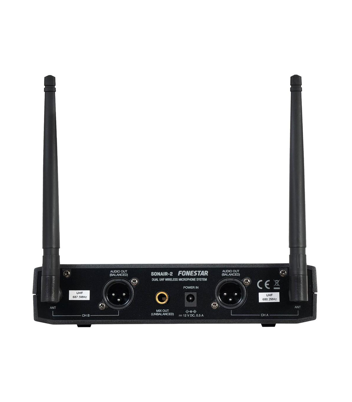 Microfono inalambrico uhf fonestar sonair - 2mp