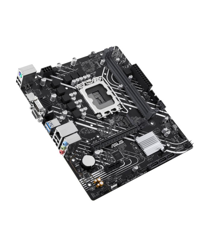 Placa base asus intel prime h610m - d socket 1700 ddr5 x2 max 96gb 4800mhz d - sub hdmi matx