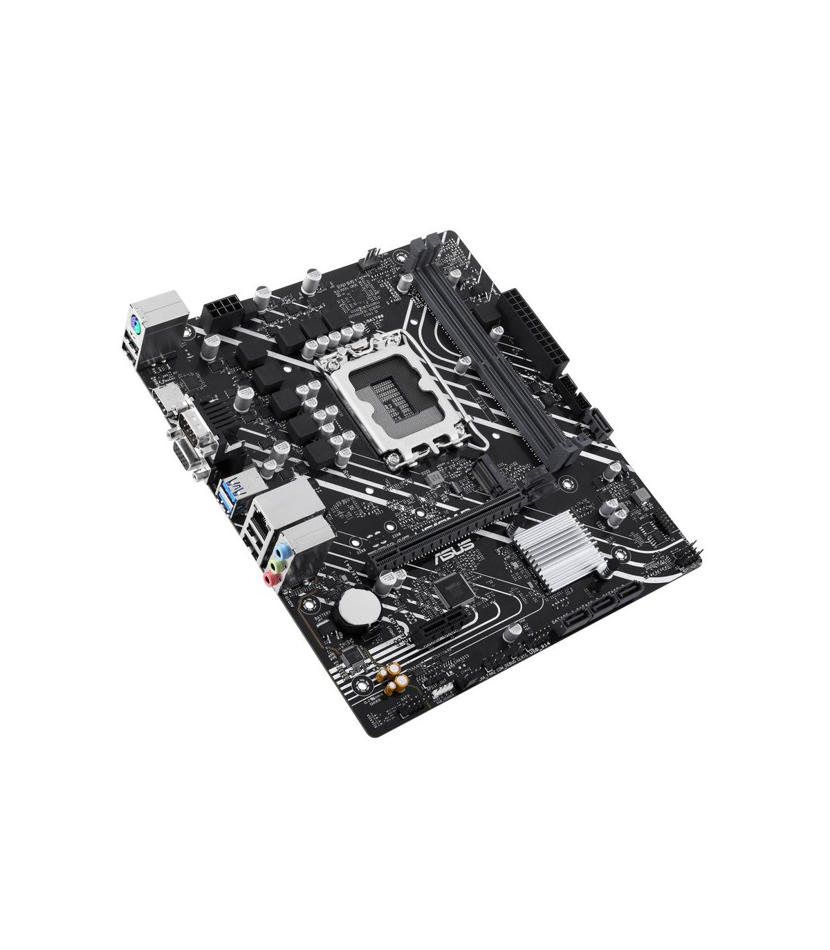 Placa base asus intel prime h610m - d socket 1700 ddr5 x2 max 96gb 4800mhz d - sub hdmi matx