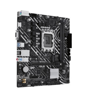 Placa base asus intel prime h610m - k socket 1700 ddr5 x2 max 96gb 4800mhz d - sub hdmi matx