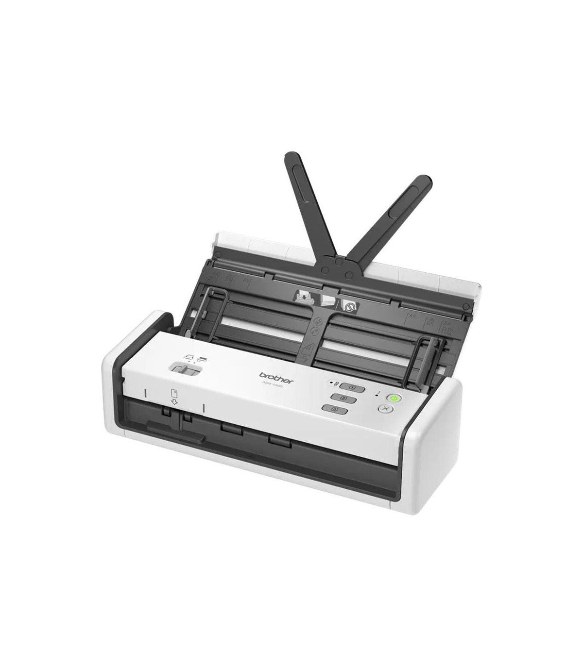 Escaner sobremesa brother ads1300 -  30ppm -  duplex automatico -  usb 2.0 -  usb tipo c -  adf 20 hojas