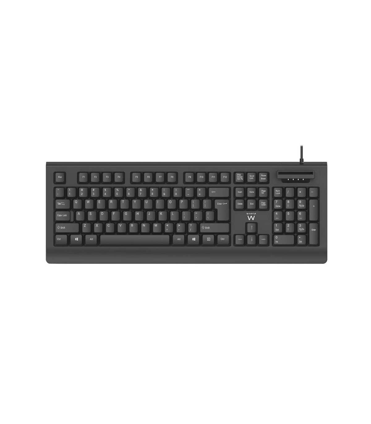 Teclado ewent ew3286 usb + lector dni