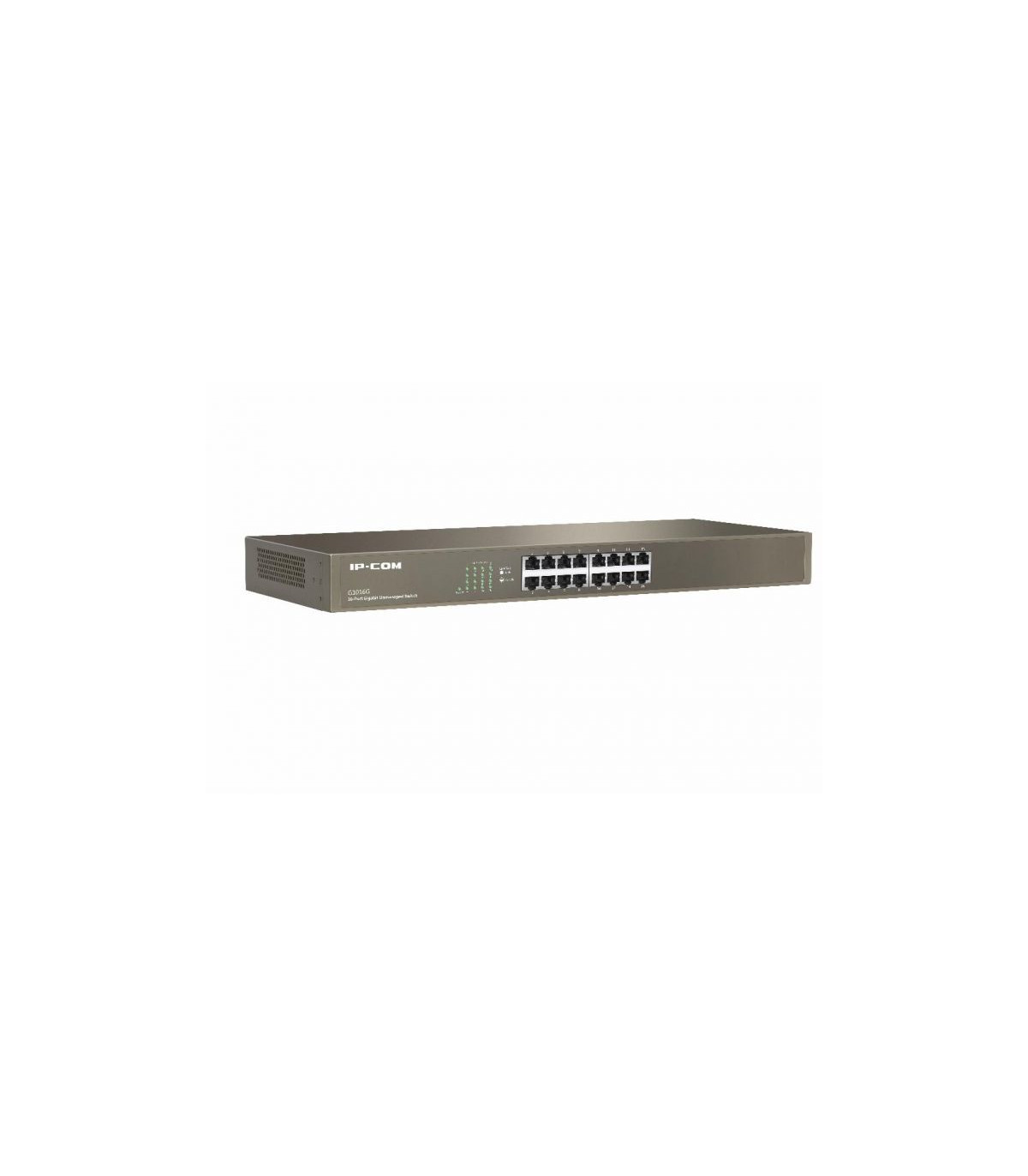 Ip - com networks g1016g switch no administrado l2 gigabit ethernet (10 - 100 - 1000) 1u bronce
