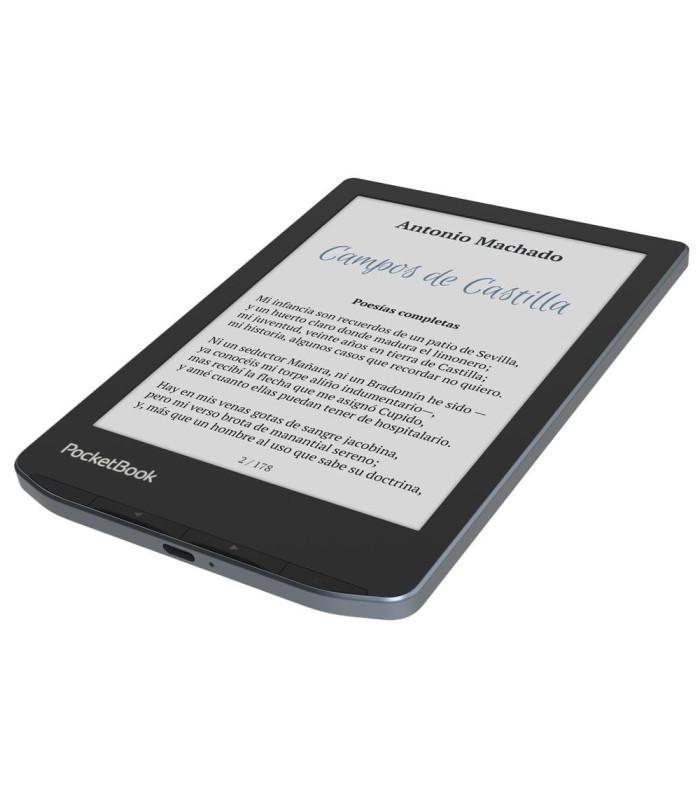 Libro electronico ebook pocketbook verse pro color ereader 6 pulgadas 16 gb stormy sea