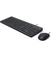 Teclado + raton hp 150 cable