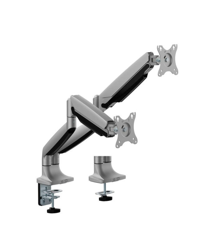 Soporte mesa ewent vesa hasta 35 pulgadas 100x100mm max 15kg 2 brazos