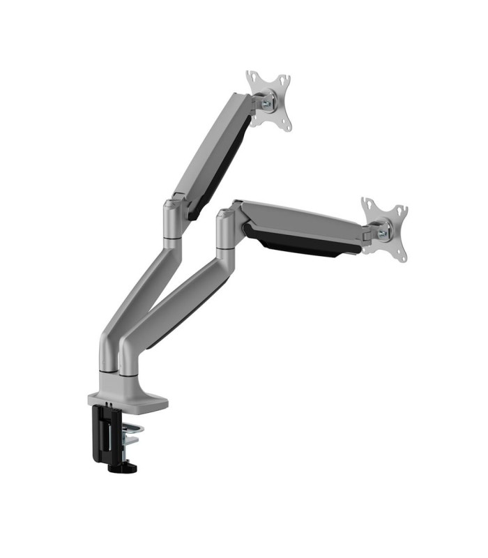 Soporte mesa ewent vesa hasta 35 pulgadas 100x100mm max 15kg 2 brazos