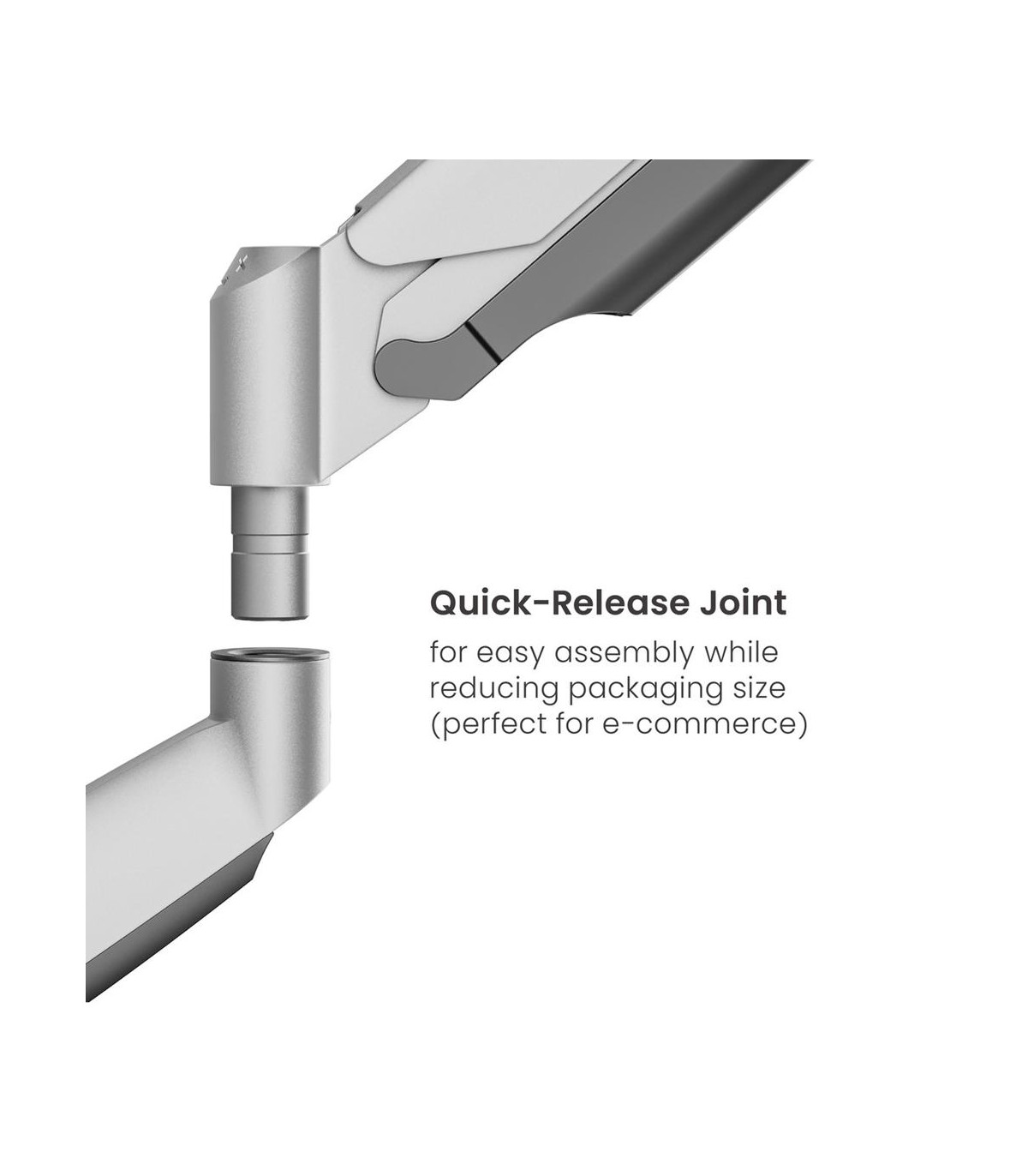 Soporte mesa ewent vesa hasta 35 pulgadas 100x100mm max 15kg 2 brazos