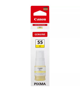 Botella tinta canon gi - 55 ink amarillo