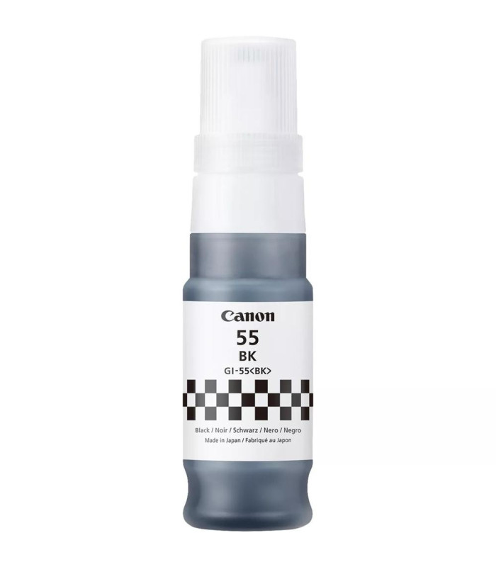 Botella tinta canon gi - 55 ink negro