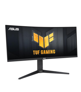 Asus tuf gaming vg34vqel1a 34 pulgadas curvo 3440 x 1440 1ms usb hdmi displayport altavoces reg. altura