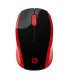 Ratón hp inalámbrico 200 rojo imperíal