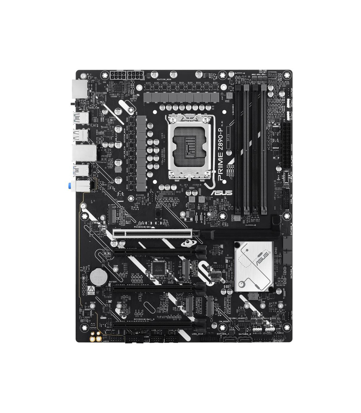 Placa base asus intel prime z890 - p socket 1851 ddr5x4 max 256gbhdmi displayport atx